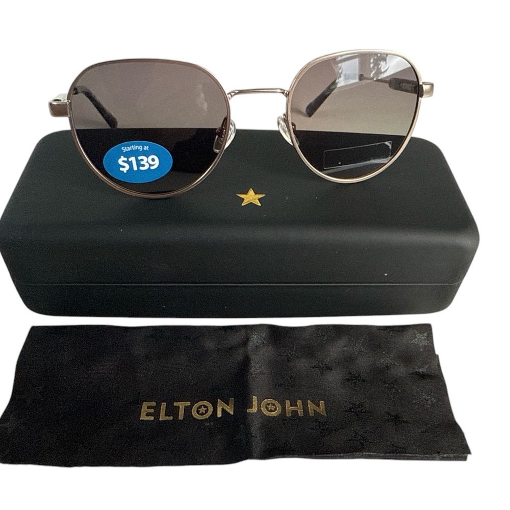 Elton John Limited Edition Bohemian Lungo 48-19-135 Sunglasses